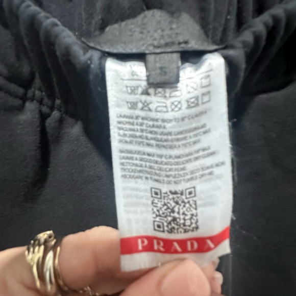 PRADA Women’s Black Joggers Size Small - Picture 8 of 10